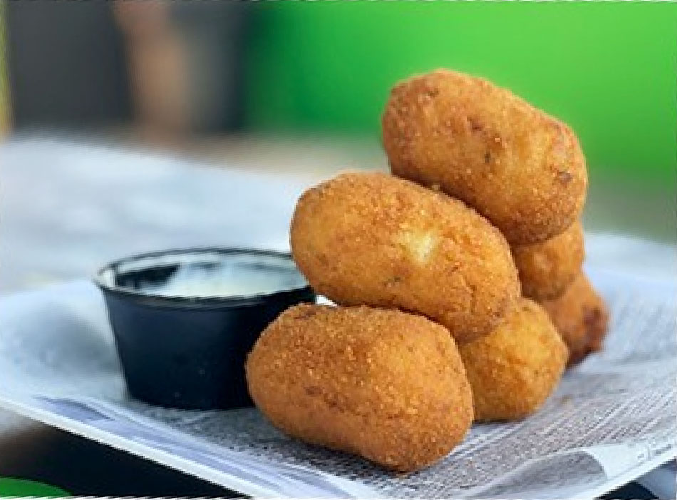 Bolitas de Queso y Bacon